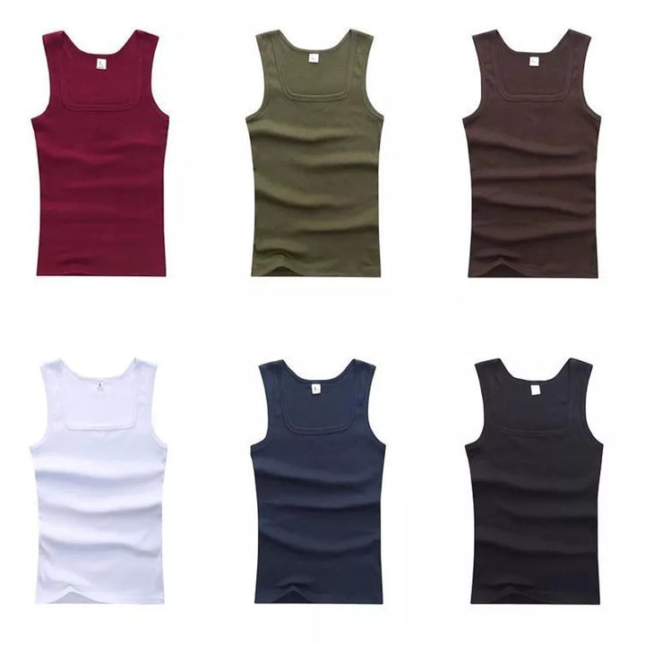 Summer Plus Size Men Clothing Tank Tops