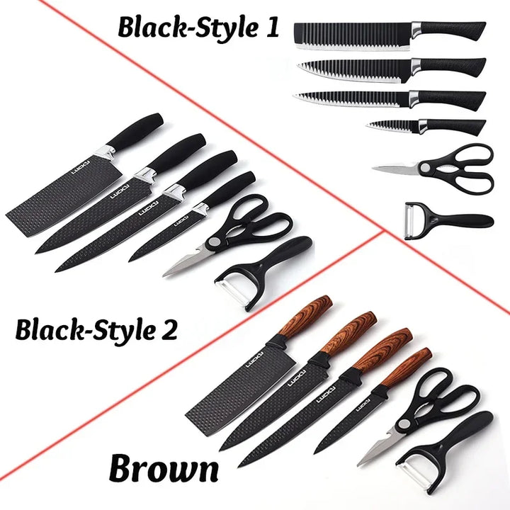 Kitchen Knives Set 6 PCS