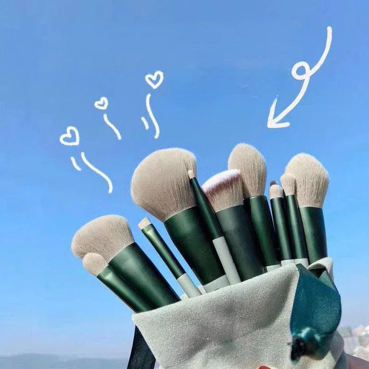 8-13 Pcs Soft Makeup Brushes Set