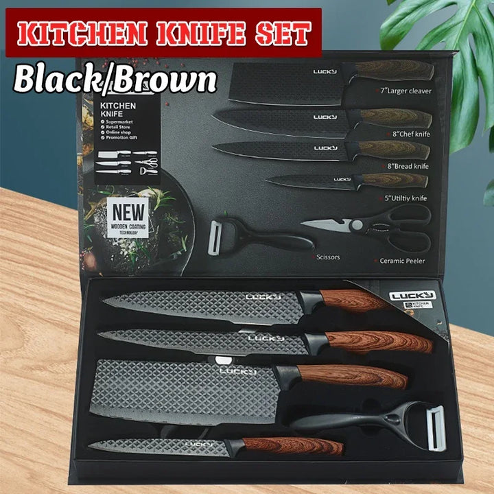 Kitchen Knives Set 6 PCS