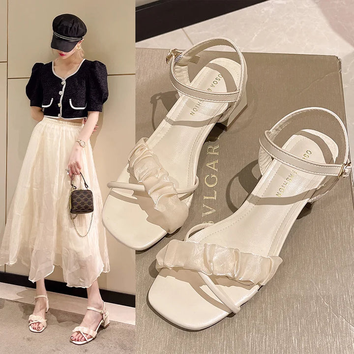 Medium Heel Fashion Sandals