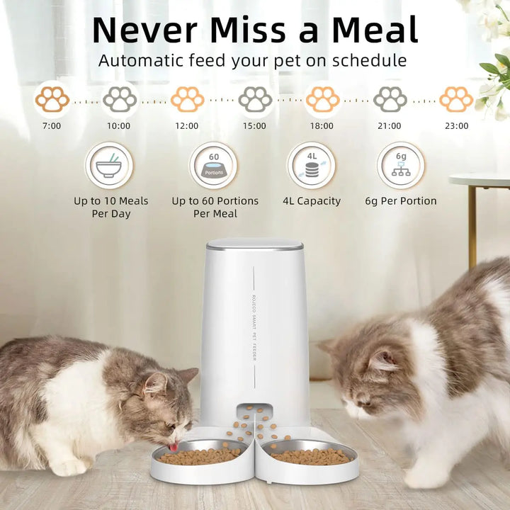 Cat Feeder Pet Smart Remote Control