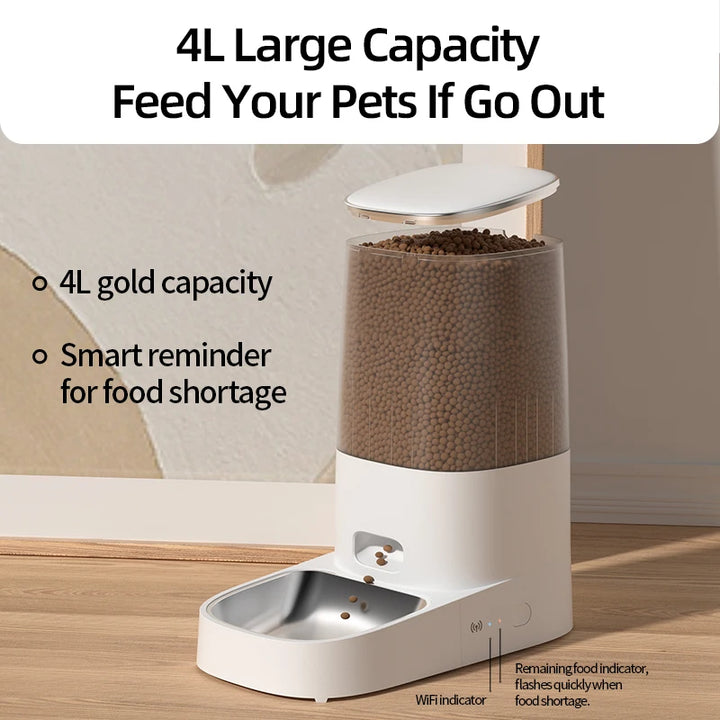 Cat Feeder Pet Smart Remote Control