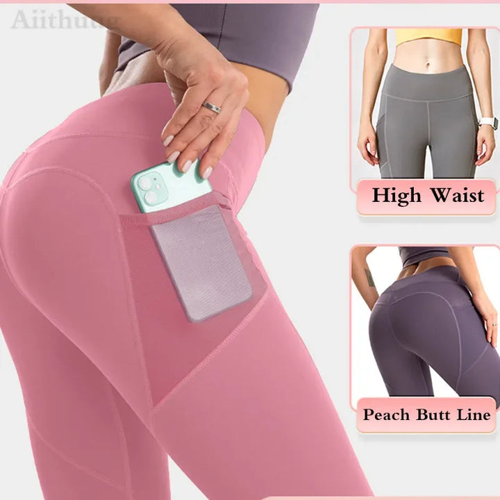 High Waist Yoga Leggings for Women