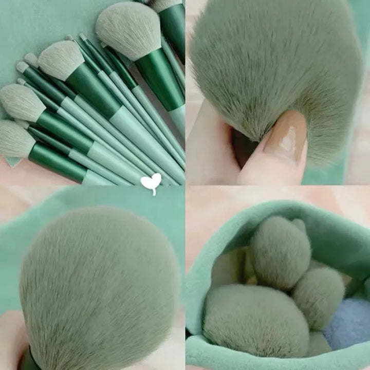 8-13 Pcs Soft Makeup Brushes Set