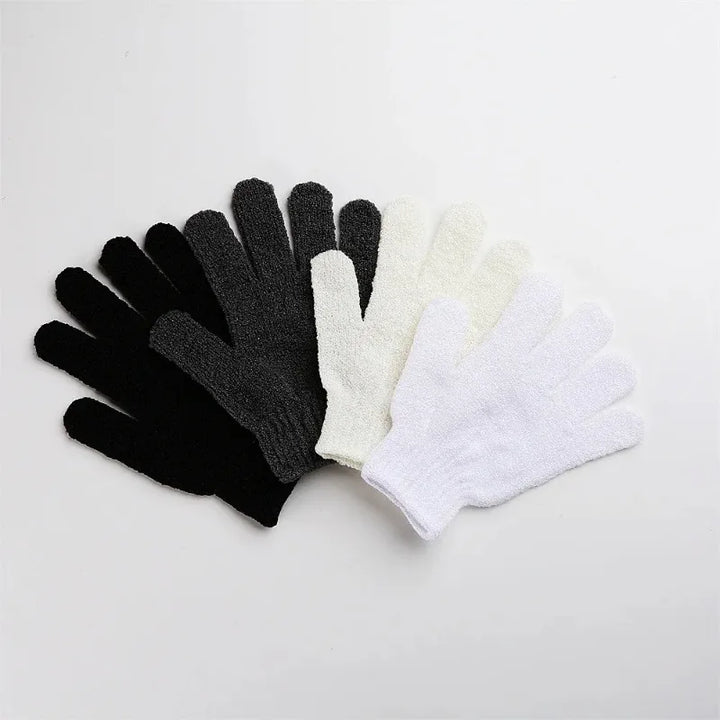 1 pack of shower exfoliation gloves