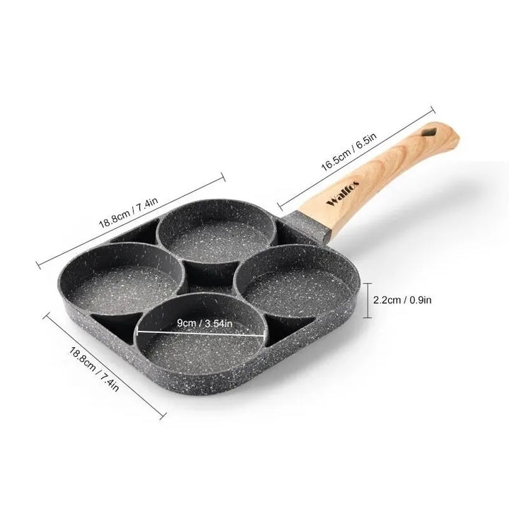 4 Hole Omelet Frying Pan