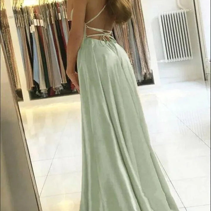 Satin Maxi Women Dress