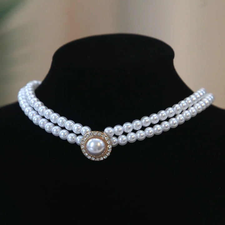 Elegant Pearl Double Layers