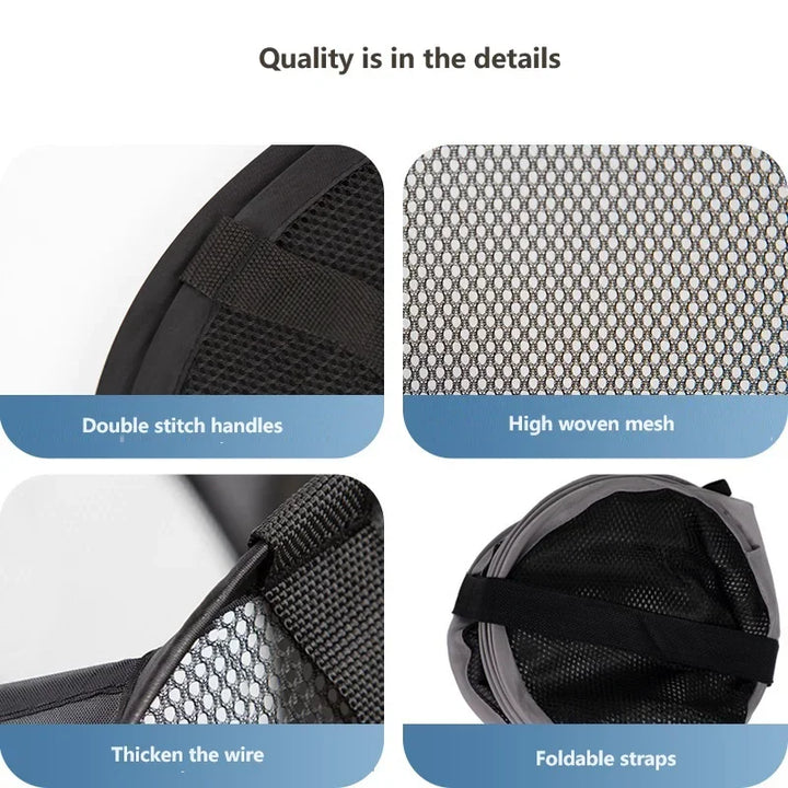 Durable Folding Simple Laundry Basket