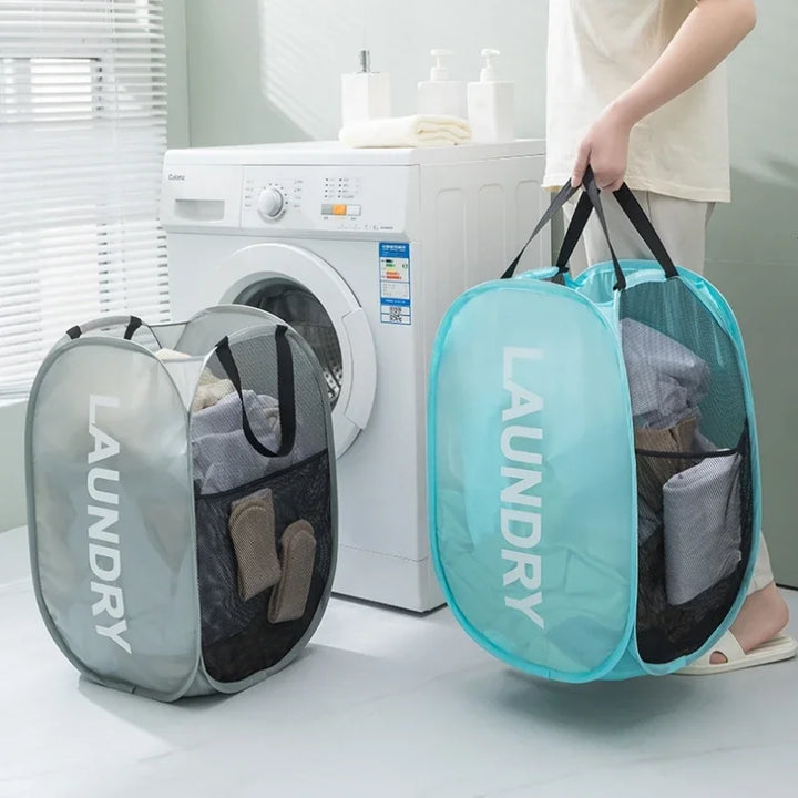 Durable Folding Simple Laundry Basket