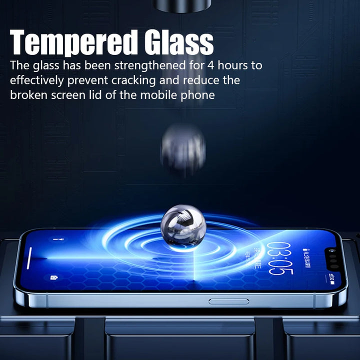 4PCS Protective Glass For IPhone