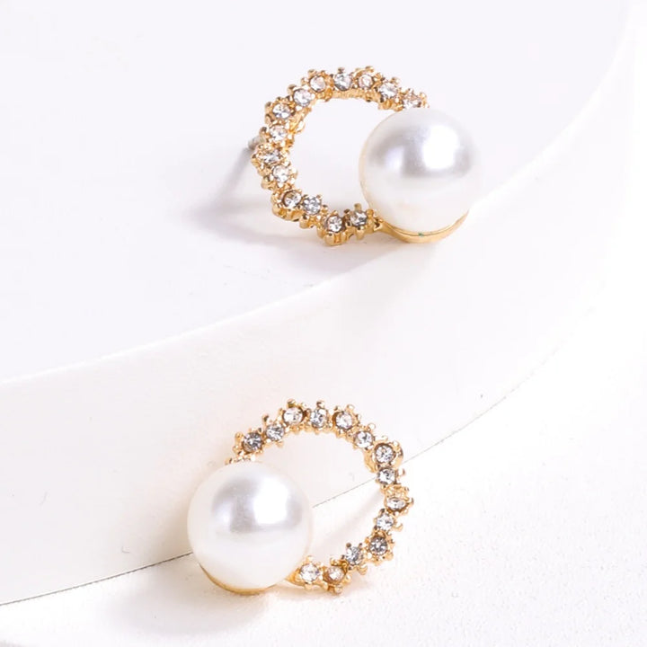 Korean Style Pearl Earrings