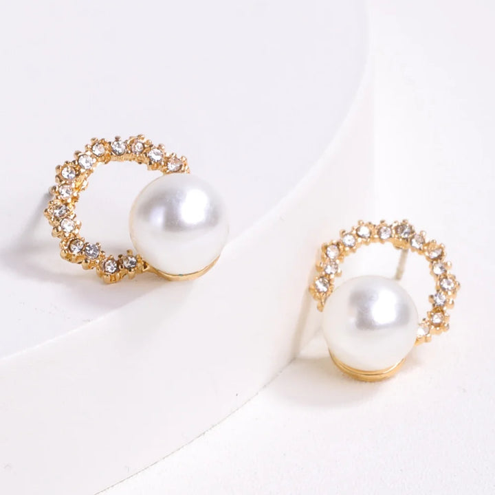 Korean Style Pearl Earrings