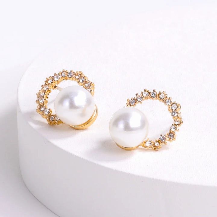 Korean Style Pearl Earrings